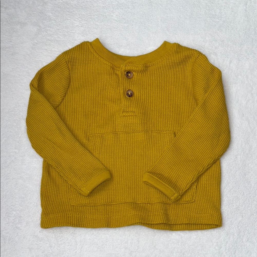 (3 for $10) Joe fresh Cozy Mustard Knit Sweater shirt